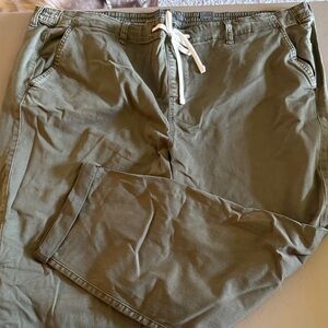 Women’s Olive Green Casual Pants